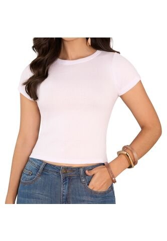 Camiseta Ginger Blanco Croydon Para Mujer Croydon