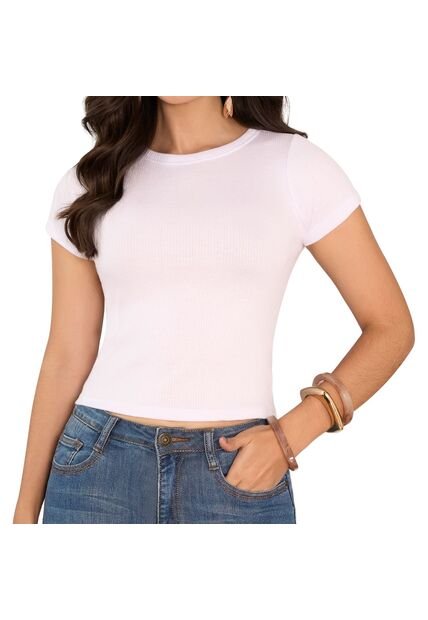 Camiseta Ginger Blanco Croydon Para Mujer
