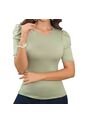 Blusa Carina Verde Claro Croydon Para Mujer de Croydon