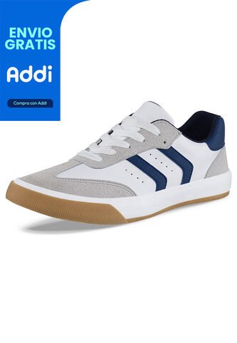 Tenis Urbanos Atalaya Blanco-Azul Para Hombre Croydon Croydon
