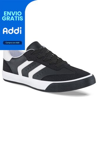 Tenis Urbanos Atalaya Negro Para Hombre Croydon Croydon