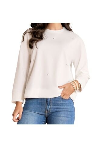 Buzo Alaia Marfil Croydon Para Mujer Croydon