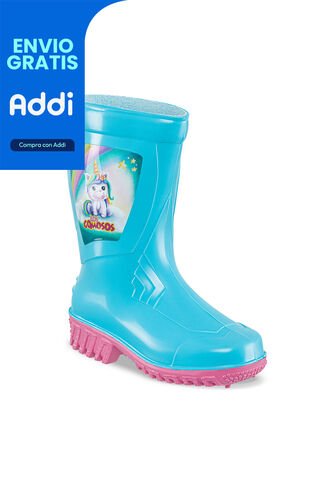 Botas Lluvia Yimihiri Agua-Fucsia Para Niña Croydon Croydon