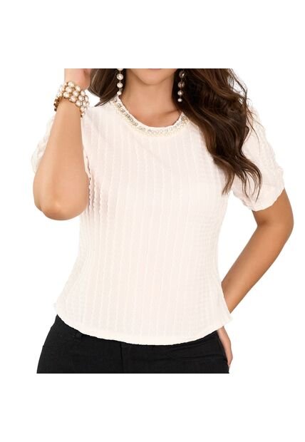 Blusa Amal Blanco Croydon Para Mujer
