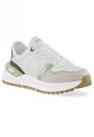 Tenis Urbanos Laudit Blanco-Verde Croydon Para Mujer de Croydon