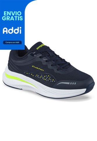 Tenis Running Lytor Azul Osc Para Niño Croydon Croydon