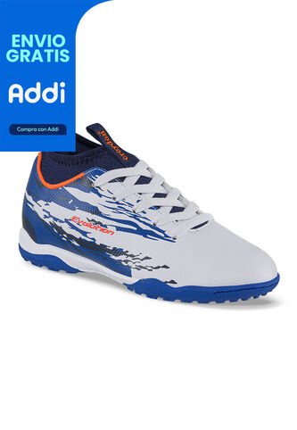 Guayos Sintética Plosy Blanco-Azul Para Niño Croydon Croydon