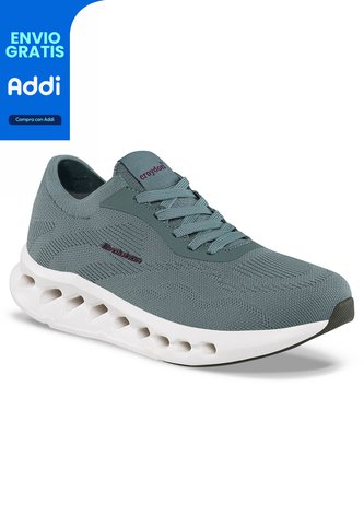 Tenis Running Dylez Gris Para Mujer Croydon Croydon