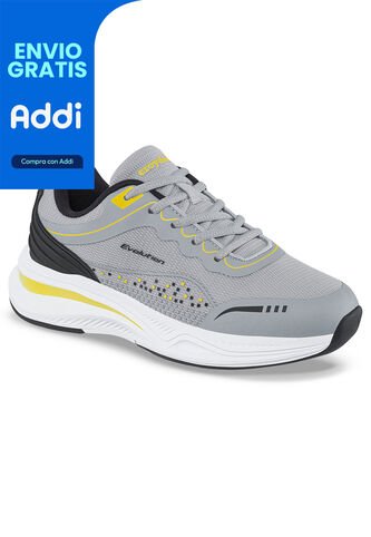 Tenis Running Lytor Gris Para Niño Croydon Croydon