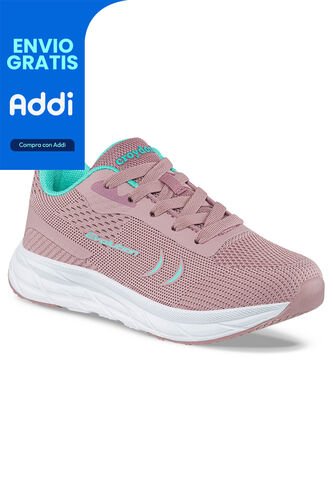 Tenis Running Glinor Rosa Para Niña Croydon Croydon