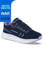 Tenis Running Glinor Azul Osc Para Niña Croydon de Croydon