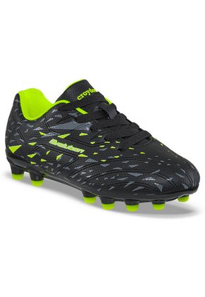 Guayos Grama Aplix Negro Para Niño Croydon