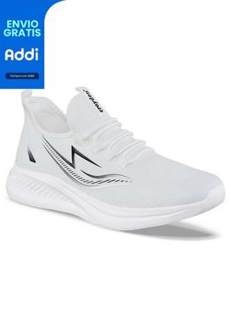 Tenis Running Drazz Blanco Para Hombre Croydon Croydon