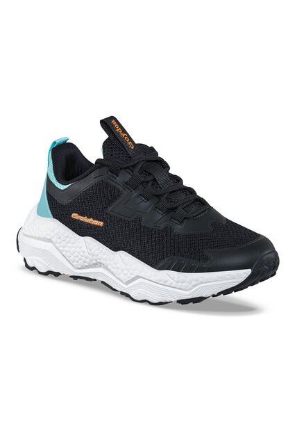 Tenis Running Simof Negro Croydon Para Niño