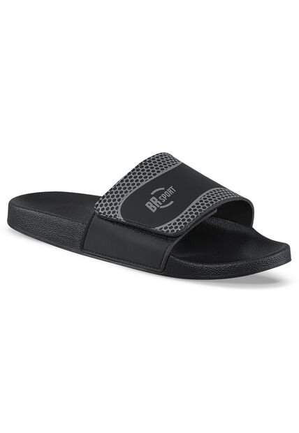 Sandalias Playeras Fynox Negro Croydon Para Hombre