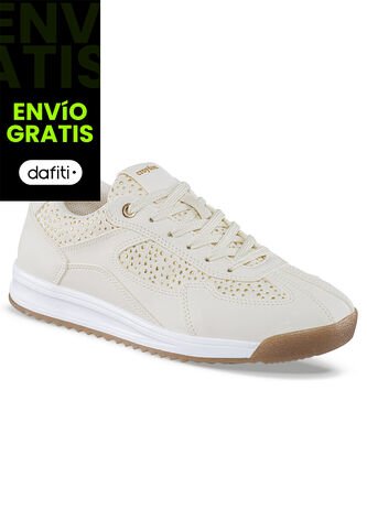 Tenis Urbanos Yarelis Beige Croydon Para Mujer Croydon