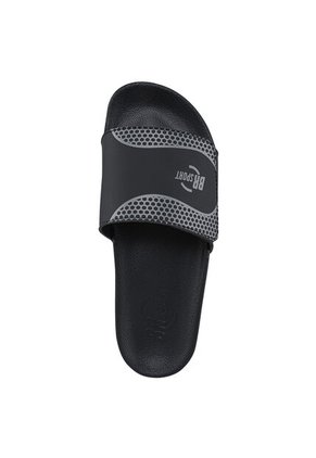 Sandalias Playeras Fynox Negro Croydon Para Hombre