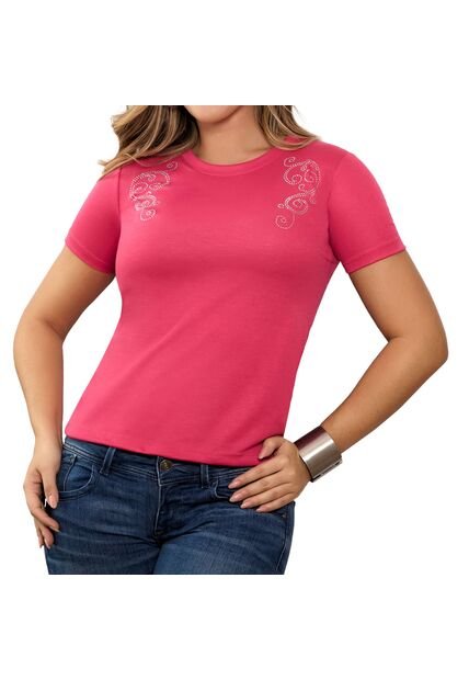 Camiseta Eris Fucsia Croydon Para Mujer