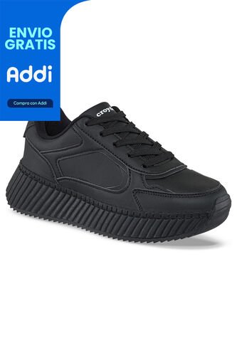 Tenis Urbanos Rixi Negro Para Mujer Croydon Croydon