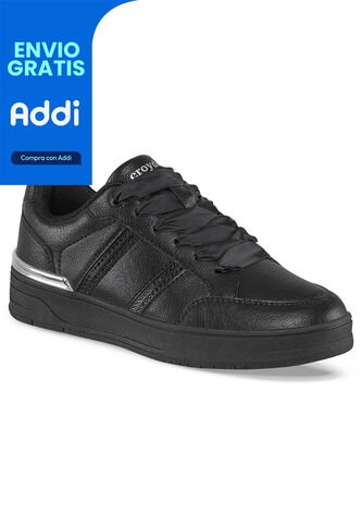 Tenis Urbanos Navira Negro Para Mujer Croydon Croydon