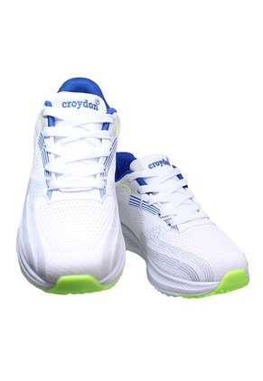 Tenis Juvenil Croydon De Amarrar Running Floure