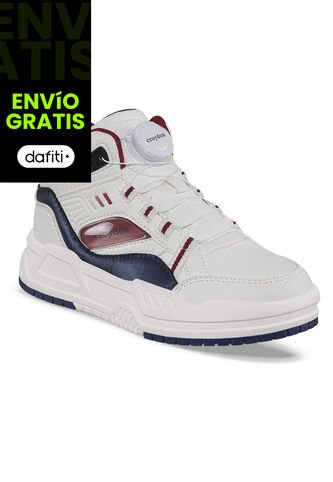 Tenis Urbanos Fomas Blanco Croydon Para Niño Croydon