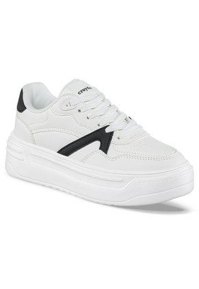 Tenis Urbanos Plitty Blanco-Negro Para Mujer Croydon
