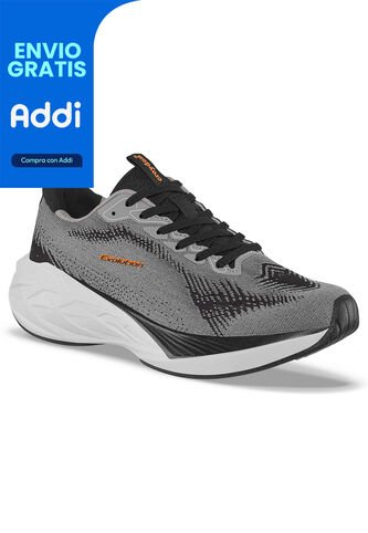 Tenis Running Zilox Gris Para Hombre Croydon Croydon