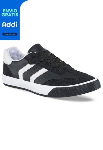 Tenis Urbanos Atalaya Negro Para Hombre Croydon Croydon