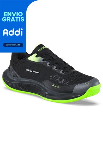 Tenis Running Zikri Negro Para Hombre Croydon Croydon