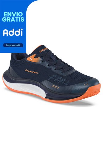 Tenis Running Zikri Azul Osc Para Hombre Croydon Croydon