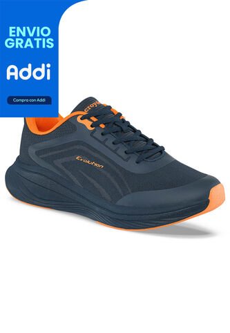 Tenis Running Velta Azul Osc Para Hombre Croydon Croydon