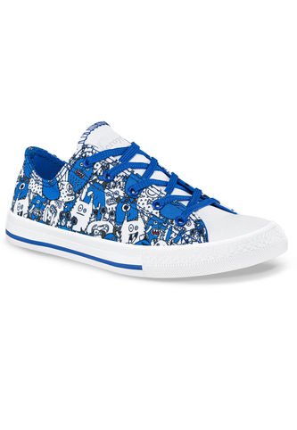 Tenis Nexdor Bajo Azul Rey Para Niño Croydon Croydon