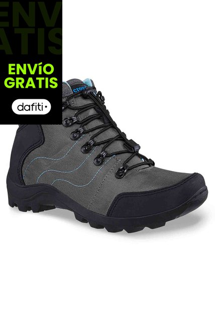 Botas Outdoor Tomoe Gris Para Mujer Croydon