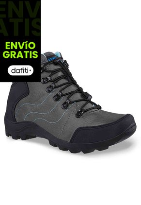 Botas Outdoor Tomoe Gris Para Mujer Croydon