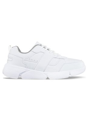 Tenis Colegio Hannir C Blanco-Gris Para Hombre Y Mujer Croydon