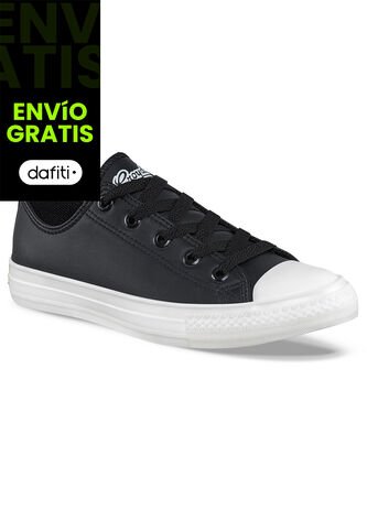 Tenis Casuales Discovery Bajo Retro 2 Ct Negro Croydon Para Mujer Croydon