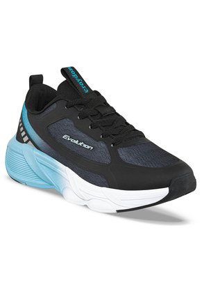 Tenis Running Caby Negro Croydon Para Niño