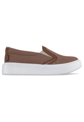Tenis Casuales Cres Miel Croydon Para Mujer
