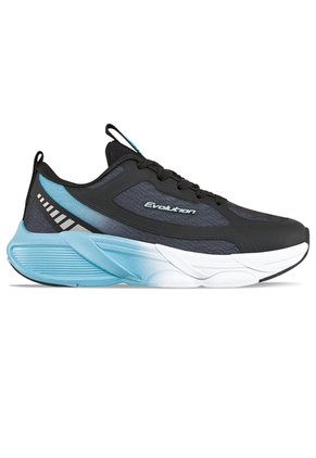 Tenis Running Caby Negro Croydon Para Niño