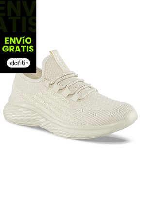 Tenis Running Trux Beige-Beige Para Mujer Croydon