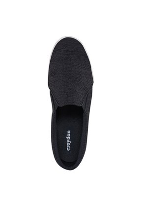 Tenis Casuales Sada Negro Croydon Para Mujer