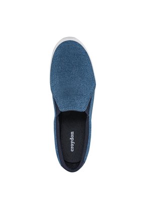 Tenis Casuales Sada Azul Croydon Para Mujer