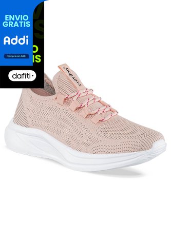 Tenis Running Snig Palo Rosa Para Mujer Croydon Croydon