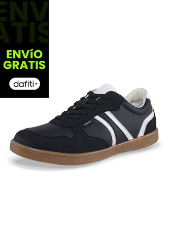 Tenis Urbanos Anteros Negro Croydon Para Hombre Croydon