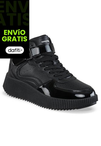 Tenis Urbanos Puhow Negro Croydon Para Mujer Croydon