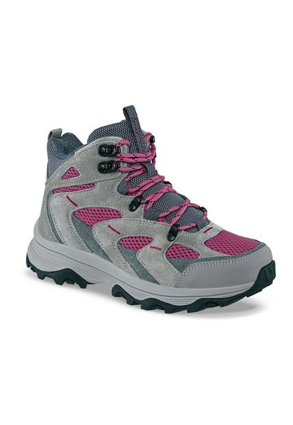 Botas Outdoor Giper Gris-Fuc Para Mujer Croydon