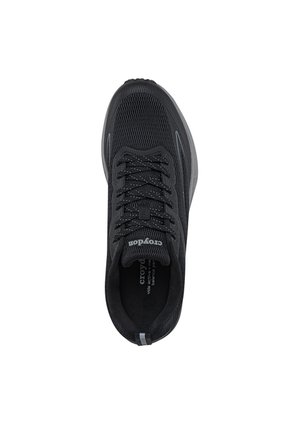 Tenis Running Zanirae Negro-Gris Croydon Para Hombre