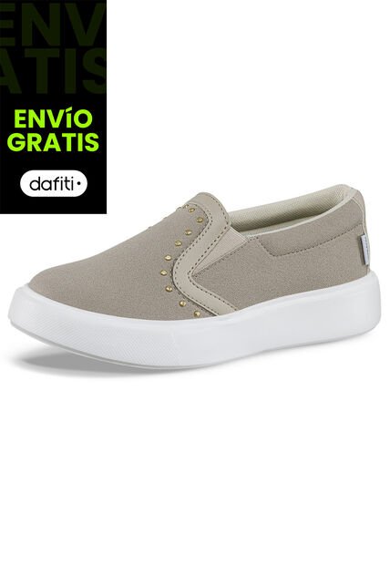Tenis Casuales Cres Beige Croydon Para Mujer