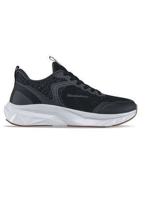 Tenis Running Zenox Negro-Gris Croydon Para Hombre